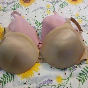 Jessica Simpson Pink and Tan Bra